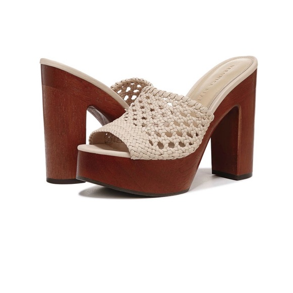 Veronica Beard Shoes - Veronica Beard "Guadalupe" platform‎ clog sandals